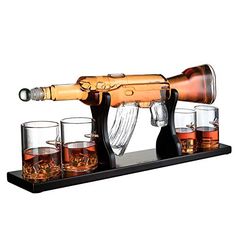 Whisky Decanter Set, Wine Decanter Set, Glass Whiskey Decanter, Whisky Decanter, Whiskey Set, Whiskey Decanter Set, Beautiful Bars, Liquor Decanter, Alcohol Bottles