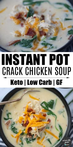 Instant Pot Keto Chicken Soup, Instapot Chicken Soup Recipes Easy, Instant Pot Low Carb Recipes, Ranch Soup, Keto Pressure Cooker, Chicken Soup Instant Pot, Keto Chicken Breast Recipes, Easy Instant Pot Soup, Keto Chicken Breast