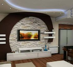 pop tv stand 2021 Wall Unit Designs, Modern Tv Wall Units, Modern Tv Cabinet, Tv Cabinet Design, Modern Tv Wall, Wall Tv Unit Design, Living Room Tv Unit Designs, Living Room Tv Unit, Hall Interior Design