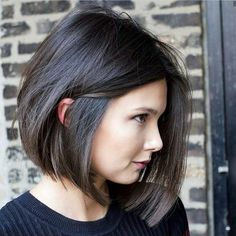 Low Maintenance Short Haircut, Short Bob Cuts, Thick Hair Cuts, Bob Hairstyles For Thick, Short Bob Haircuts, Haircut For Thick Hair, Short Bob Hairstyles, Short Bob