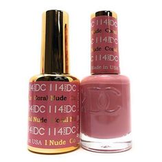 DND DC Duo Gel Pack: 1 Gel 0.6 oz (18 ml) + 1 Lacquer 0.6 oz (18 ml) matching color With the new formula, Daisy Gel Nail Polish system needs only Gel Color and Top Coat, eliminating the use of Base Coat and Bond. It lasts to 21 days. LED and UV cured. Made in USA. Additional Details Item Name: DND - DC Duo - Coral Nude #114Manufacturer: DND - Daisy Nail DesignType: Gel & Lacquer Polish Mani Ideas, Dnd Gel Polish, Daisy Nails, Gel Pack, Gel Nail Colors, Best Nail Polish, Gel Lacquer