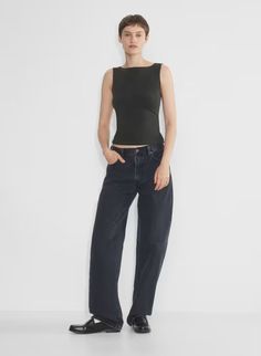 CHILL FILO TANK | Aritzia Full Length Tank Top, Aritzia Aesthetic, Aritzia Outfit, Aritzia Top, Aritzia Style, Sweatpants Fit, Face Mask Brands, Nyc Fits, Aritzia Sweater