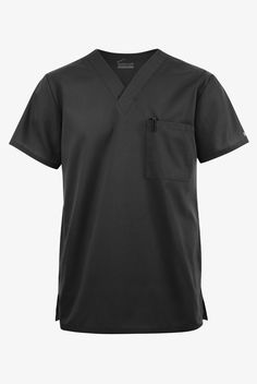 The V-neck scrub top – is there a more timeless style? It’s a true basic made better. V-neck with a divided chest pocket. Our Butter-Soft Originals are proof there’s comfort in simplicity. Classic styles, soft fabric and built to last. Always an exceptional value. • Unisex fit • Boxy, easy fit • Banded V neckline • Total of 2 pockets • 1 chest pocket • 1 pen pocket • Short sleeves • Side vents • Approximate length size M: 30” Our original Butter-Soft fabric started with a mission of making scrub Scrub Shoes, Med Couture Scrubs, Carhartt Scrubs, Healing Hands Scrubs, Koi Scrubs, Scrub Style, Nigerian Men Fashion, Greys Anatomy Scrubs, Scrub Jackets