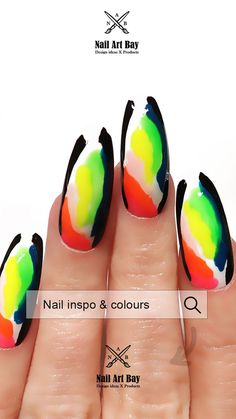 Gorgeous Gel Nails from Home. Discover our colour collections and more! Nail Art Inspiration, Nail Art Tutorial, Gel Nail Art