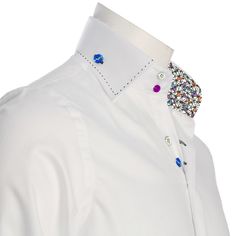 "Men's Great Quality Shirts for both Casual and Formal Wear Description:   Our 80% Cotton & 20% Polyester Blend Shirts are of great quality and are made with great care. We always make sure that our Valued Customers won't find any problems after buying from us. We use great quality fabric in our shirts so that our customers won't find any fabric quality issues and whenever they dress up, they feel confident. Our customer's satisfaction is what we call our success. If you find any problems, feel Hoodie Illustration, Yomi Casual, Fitted White Shirt, Luxury Shirts, Italian Shirts, Italian Dress, White Shirt Men, Casual Luxury, Formal Shirt