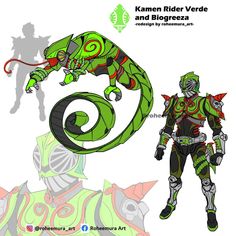 a paper model of a green and red lizard with armor on it's back