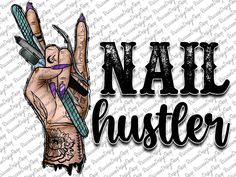 Tattoos For Nail Techs, Nail Tech Cover Photo, Nail Tech Wallpaper Backgrounds, Nail Tech Sublimation, Nail Tech Cup Ideas, Nail Salon Paintings, Nail Tech Signs, Nail Tech Logo Design Ideas, Nail Tech Tattoo Ideas Art