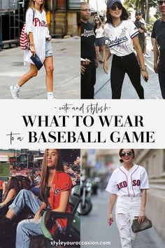 what to wear for a baseball game with the caption, what to wear for a baseball game