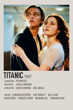 the movie poster for titanic starring actors