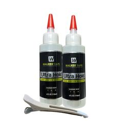 ULTRA HOLD cleans up quickly for a liquid hair glue and one of the most reliably long-lasting bold hold on the market of glue for wig. This acrylic based wig glue is gentle on skin and not damaging to wigs or hair wefts as this lace wig glue waterproof. It is suitable for all hair systems - a great lace glue for wigs or frontal glue. Because it is waterproof, you're sure it holds your hair system for as long 4 weeks or more even during humid days. Use sponge brushes to apply a thin, even coat of Frontal Glue, White Hair Clip, Lace Wig Glue, Lace Glue, Wig Glue, Hair Glue, Liquid Hair, Hair System, Adhesive Glue