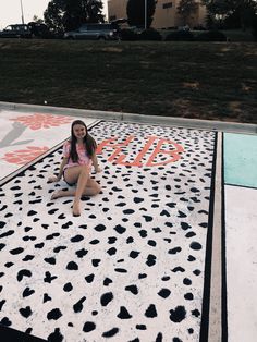 Cheetah Print Senior Parking Spot, Senior Parking Spaces Preppy, Cheetah Print Parking Spot, Senior Parking Space Ideas Pink, Cute Senior Parking Spot Ideas, School Spirit Ideas Pep Rally