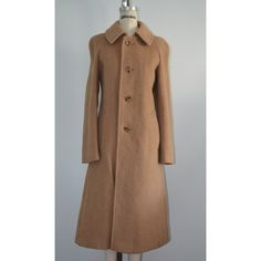 Amazing Feminine Classic Coat, Perfect For Work Days Or Night Out: Made By Teller's Of Austria, This Heavy Wool Coat Is In Perfect Condition. A Classic Old World Style Traveling Or Topcoat - Notched Lapel With Double Breasted Front Closure With Lapel Pockets! Super Warm With Caramel Polyester Satin In Sleeves And Upper Chest, Shoulders And Pockets (Fully Lined); 3 Slash Pockets Inside. It Has The Original Satin Label Embroidered With Teller Coat. The Buttons Are Oversized Pearlized Caramel Color Classic Fitted Beige Wool Coat, Classic Camel Winter Outerwear, Classic Fitted Beige Outerwear, Classic Single Breasted Camel Outerwear, Classic Single-breasted Camel Outerwear, Classic Camel Single-breasted Outerwear, Classic Camel Outerwear For Formal Occasions, Fitted Classic Camel Outerwear, Fitted Camel Outerwear For Winter