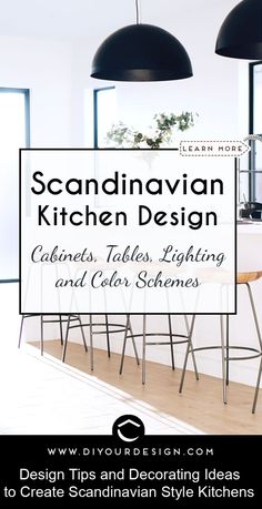 Are you ready to make some changes to your kitchen style for Scandinavian interior design? I know some helpful ideas to update your kitchen. #scandinavian #interior #design Scandinavian Kitchen Table And Chairs, Scandinavian Kitchen Color Palette, Scandinavian Kitchen Lights, Nordic Kitchen Lighting, Scandi Kitchen Lighting, Kitchen Nordic Style Scandinavian Design, Scandi Light Fixtures, Scandi Dining Room Ideas