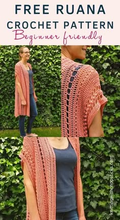 the free crochet shawl pattern for beginners