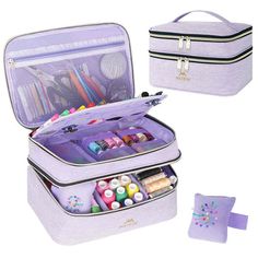 Sewing Supplies Organization, Accessories Organizer, Travel Sewing, Sewing Storage, Sewing Basket, Sewing Needles, Sewing Baskets, Laptop Rucksack, Box Organizer