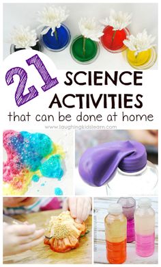 science activities that can be done at home for kids to learn how to use them