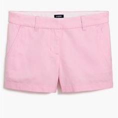 J Crew Pink Chino Shorts 100 % Cotton Sits Above The Hips Zip Fly And Hook Closure Size 6 Question Leave A Message Below Pink Chinos, J Crew Shorts, Chino Shorts, J Crew, Size 6, Womens Shorts, Women Shopping, Pink, Color