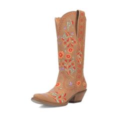 It's showtime with the Beetle Juice leather boot. Adorned with vibrant floral embroidery that bursts with color, this boot offers a fresh and lively design. The 2-inch heel and snip toe will have you stepping into the season like a flower ready to bloom. Western Boots With Floral Print For Fall, Fall Floral Embroidered Snip Toe Boots, Fall Floral Embroidery Snip Toe Boots, Multicolor Western Boots For Spring, Spring Floral Embroidered Multicolor Boots, The Beetle, Beetle Juice, Wedding Boots, Festival Wedding