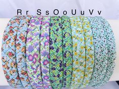 "1 handwoven floral ribbon headband wide or narrow headband- You CHOOSE! Want to add a matching flower? Need multiples for a wedding or group? Just ask! Yes! I have many other colors- Just ask! One size fits most. Our wide headbands are about 3/4\" (like a thumb) and narrow are about 3/8\" (10mm-12mm, like a pinky), otherwise the standard headband is 1/2\". All headbands from The Bee Hive- Hair Buzz are handmade and handwoven in Virginia. I have dozens for colors, prints, animals, sports, and de Women Headbands, Flower Headband Wedding, Headbands For Girls, Flower Girl Hair Accessories, Mermaid Headband, Wide Headbands, Unique Headband, Rainbow Headband, Holiday Headbands