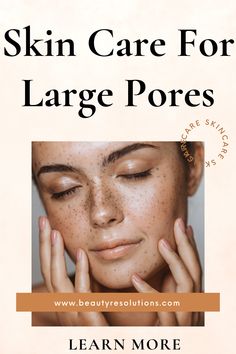 Large Pores?: Tips To Reduce Pores On FacePlease note that some of the links in this article are Amazon affiliate links, which means that I may earn a small commission if you make a purchase through these links. This comes at no additional cost to you, and it helps to support the website and the Reduce Pores On Face, Sebum Removal, Pores Removal, Pores Skin Care, Pores Minimizer, Pores On Nose, Get Rid Of Pores, Pores On Face, Skincare Steps