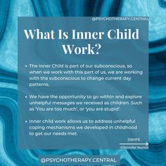 Inner Child Work, Transactional Analysis, Gestalt Therapy, Internal Family Systems, Healing Journaling, Family Systems, Inner Child Healing, Emotional Awareness, Mental Disorders