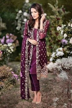 Kurti With Jacket, Gown Party Wear, Short Satin, Shrug For Dresses, Open Shirt, Gaun Fashion, Casual Indian Fashion, Gul Ahmed, Salwar Kamiz