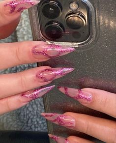 Cool Snake Tattoos, 00s Mode, Snake Tattoos, Tattoos For Girls, Girls Tattoo, Edgy Nails, Goth Nails, Grunge Nails, Pretty Gel Nails