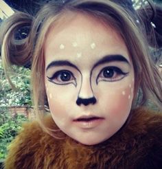 These ladies have the cutest DIY deer inspired makeup and antlers for Halloween! "Doe" you agree? Antler Ideas, Christmas Face Painting, Deer Costume, Kids Face Paint, Face Painting Halloween, Face Painting Designs