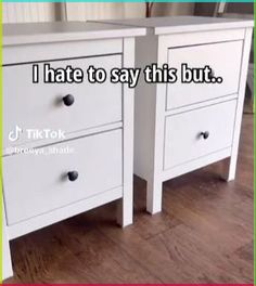 A WOMAN has revealed how she transformed two boring Ikea units into very stylish nightstands.  The DIY whizz joked in the caption that the cabinets “weren’t ugly” but they “needed an upgrade.” On her @breeya_shade account, she wrote: “Let’s faceit,theseIkeanightstandsarekindofboring.“Letmeshowyouhowtocompletely[…] Ikea Night Stand Makeover, Best Bedside Tables, Diy Ikea Bedside Table, 1 Drawer Nightstand, Ikea Hemnes Hack Nightstand, Ikea Koppang Dresser As Nightstand, Cabinet To Nightstand, Hemnes Night Stand Hack, Diy Ikea Nightstand Makeover