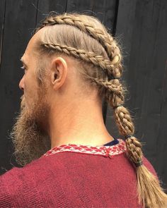 53 Viking Hairstyles for Men You Need To See! | Outsons | Men's Fashion Tips And Style Guides Viking Hairstyles Male, Long Haired Men, Historical Hairstyles, Male Hairstyles, Beyonce Hair