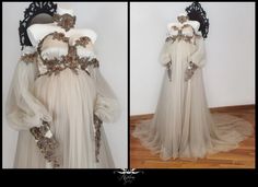 Custom Fantasy Wedding Gown Bridal Dress Corset Medieval Dress - Etsy Ethereal Fitted Ball Gown, Fantasy Wedding Gown With Fitted Bodice, Fantasy Style Fitted Wedding Gown, Fitted Fantasy Wedding Gown, Fantasy Floor-length Wedding Dress, Fantasy Style Floor-length Wedding Dress, Fitted Fantasy Fairy Dress Costume, Fitted Tulle Fairy Dress For Wedding, Fitted Fantasy Corset Dress For Wedding