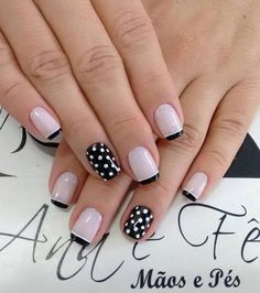 Dot Nail Designs, Manicure Nail Designs, Nail Effects, Pretty Nail Art Designs, Dots Nails, Pretty Nail Art, Nail Art Hacks, Funky Nails, Pretty Acrylic Nails