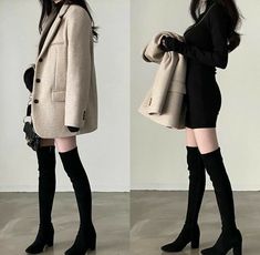 Korean Outfit Street Styles, Korean Girl Fashion, Kpop Fashion Outfits, Teenage Fashion Outfits, Korean Outfits, Casual Style Outfits, Teen Fashion Outfits