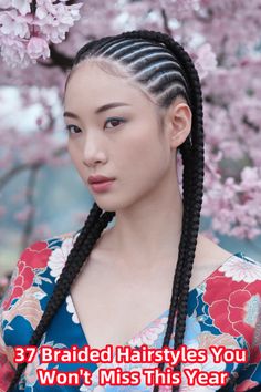 Discover the beauty of Japanese braided hairstyles that blend traditional elegance with modern flair. This intricate updo features a stunning halo braid adorned with delicate twists, perfect for showcasing your unique style. Elevate your look with these cute and pretty braids that work beautifully for any occasion. Perfect for teens and adults alike! #braidedhairstyles #braids #twists #halo #beautiful Elegant Braid Styles, Intricate Updo