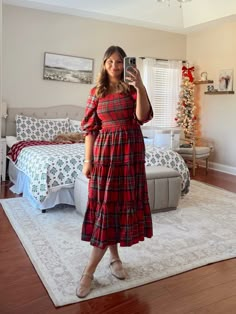 Madeline Dress in Holiday Plaid curated on LTK Cottage Fashion, Holiday Plaid, Wedding Outfits, Holiday Dresses, Wedding Outfit, A Girl, Cottage, Ootd, Plaid