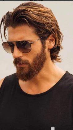 Mens Haircuts Medium, Gents Hair Style, Mens Hairstyles Medium, Men's Long Hairstyles, Mens Hairstyles Thick Hair, Guy Haircuts Long, Beard Hairstyle, Medium Length Hair Men, Medium Long Hair