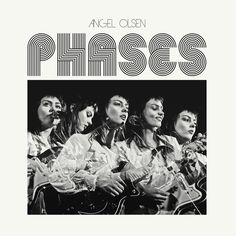 an album cover with the words phaeos in black and white, surrounded by women singing