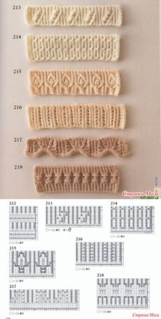 crochet patterns and instructions for the knitted headbands in this book