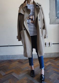 Gucci Stripe, Style Parisienne, Winter Mode, Looks Street Style, Minimal Chic, Parisian Chic, Mode Inspo, 가을 패션, Looks Style