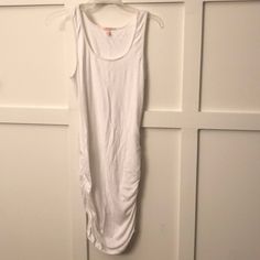 Never Worn Victoria Secret White Dress Perfect For Honeymoon Size Small White Stretch Cotton Midi Dress, White Stretch Midi Dress For Daywear, Victoria's Secret Sleeveless Summer Dress, Fitted White Dress By Victoria's Secret, Fitted White Victoria's Secret Dresses, Victoria's Secret Spring Daywear Dresses, Victoria's Secret Sleeveless Mini Dress For Spring, Victoria's Secret Sleeveless Spring Mini Dress, Victoria's Secret White Sleeveless Dress