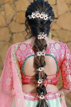 Simple Bridal Hairstyle, South Indian Wedding Hairstyles