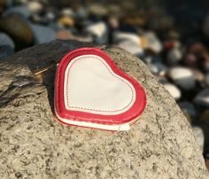 This is a handmade leather coin purse. It is made of coral and ivory leather. This coin purse was hand stitched. It has a zipper.  This coin purse is made and is ready to ship!  It's fully lined in coral learher. Measurements: 14 cm (5.51 inch) width and 12 cm (4.72 inch) high. Made with care and attention to detail in my home studio. Please note that my wallets are totally hand stitched which makes them perfectly imperfect! The Small Coral&Ivory Leather Pouch will be lovingly wrapped and shippe Handmade White Wallets For Everyday Use, Handmade White Wallet For Everyday Use, White Rectangular Wallets For Gifts, White Pouch Coin Purse Gift, White Pouch Coin Purse As Gift, White Rectangular Coin Purse As Gift, White Rectangular Coin Purse For Gift, Handmade White Coin Purse For Gift, Handmade White Coin Purse As Gift