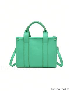 BagForLove - Green Graphic Square Bag with Double Handles: Perfect for Letters Product Description Color Green Pattern Type Plain Type Shoulder Tote Bag Material PU Size Chart INCH CM Bag Length Bag Width Bag Height Strap Length 10.2 inch 3.5 inch 7.9 inch 47.2 inch Bag Length Bag Width Bag Height Strap Length 26 cm 9 cm 20 cm 120 cm Details Pictures Similar Products h2 { text-align: center; } /* æ¢è¡ */ li{ white-space: normal; word-break: break-all; word-wrap: break-word; } .red-box { width: 100%; display: flex; flex-direction: row; flex-wrap: wrap; justify-content: center; } .red-box > div { width: 190px; height: 250px; margin: 10px; } .red-box > div > a > img { width: 190px; height: 250px; } .size-box { width: 100%; margin: auto; white-space: nowrap; } .table { border-collapse: colla Green Square Bag With Zipper Closure, Green Tote Satchel For School, Green Satchel With Zipper Closure For Shopping, Chic Green Shoulder Bag For School, Green Box Bag With Large Capacity And Double Handle, Green Square Box Bag For Errands, Green Box Bag For Daily Use, Green Tote Box Bag With Adjustable Strap, Green Box Bag With Double Handle And Adjustable Strap