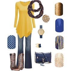 "Georgia Tech" by perri-harper on Polyvore Trade School, Georgia Tech, Jamberry, Georgia, Acne, Off White, Men And Women, Gucci, Streetwear Brands