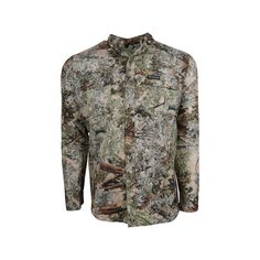 The King's Camo Men's Hunter Safari Long Sleeve Shirt isperfect for staying lightweight and comfortable. A quick-dry, 100% polyester fabric with a birds-eye texture enhances its natural wicking properties keeping you dry and comfortable. The shirt includes two large chest pockets and vented shoulder yokes/arm pits to cool off.FeaturesLightweight Quick-Dry MaterialsWrinkle-Free PolyesterVented Shoulder YokesTwo Zippered Vents Beneath ArmpitsLarge Bellow Chest Pockets/Zip Pocket High Sun Protection Rating , Clothing & Footwear,Shirts & Tops,Shirts SKU - 79085412345 Eye Texture, Man Hunter, Safari Shirt, Camo Men, Ripstop Fabric, Button Down Collar, Flannel Shirt, Cotton Shorts, Chest Pocket