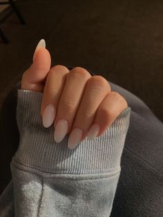 Milky Nails, Basic Nails, Casual Nails, Soft Nails, Neutral Nails, Clean Nails, Girls Nails