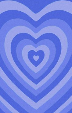 a blue and white background with hearts in the middle