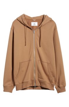 A two-way zipper fastens this layer-ready hoodie cut for satisfying warmth from midweight cotton French terry in an eased-up fit. 28" length (size Medium) Two-way front-zip closure Drawstring hood Ribbed cuffs and hem Split kangaroo pocket 100% cotton Machine wash, tumble dry Imported Cotton Hoodie For Layering In Athleisure Style, Cotton Athleisure Hoodie For Layering, Reigning Champ, Full Zip Hoodie, Kangaroo Pocket, Zip Hoodie, French Terry, Kangaroo, Split