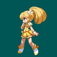 Piskel Art, Pixel Characters, Pixel Animation, Pixel Art Tutorial, Arte 8 Bits, Cool Pixel Art, Pixel Art Characters, Anime Pixel Art, Glitter Force