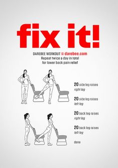 the instructions for how to do an exercise